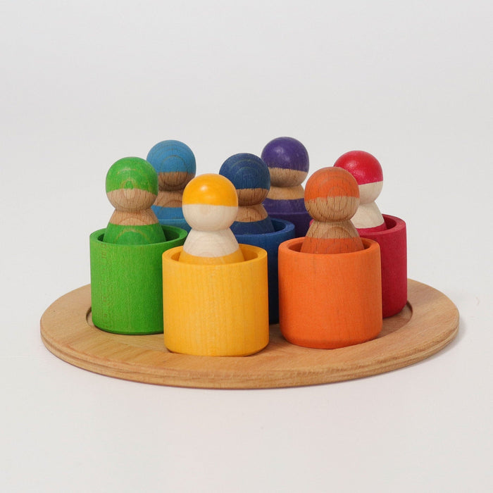 Loose Parts Grimm’s 7 Friends in 7 Bowls