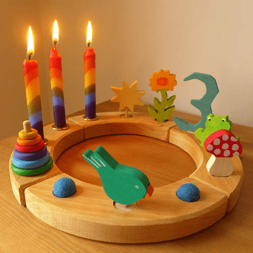 Wooden Toys Grimm's Star Candle Holder Decoration