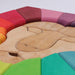 Wooden Building Blocks Grimm’s Building Set Rainbow Lion