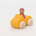 Wooden Car Grimm’s Car Small Convertible Yellow