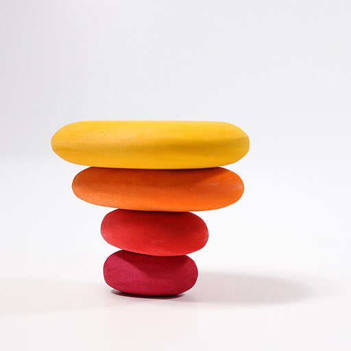 Grimm's Pebbles Fire - Stacking Toy - Toypark