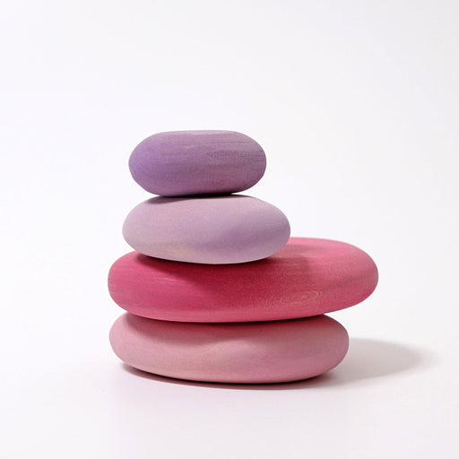 Grimm's Pebbles Flamingo - Wooden Rainbow - Toypark