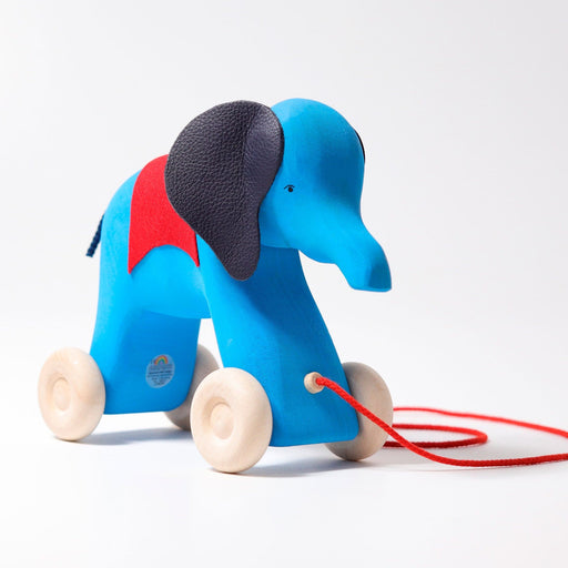 Wooden Toys Grimm’s Pullalong Elephant Otto