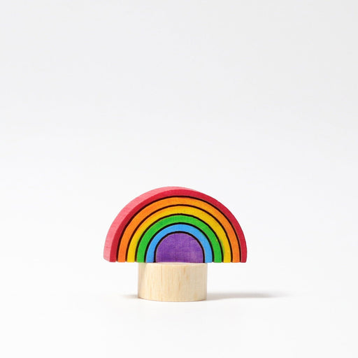Wooden Toys Grimm's Rainbow Candle Holder Decoration