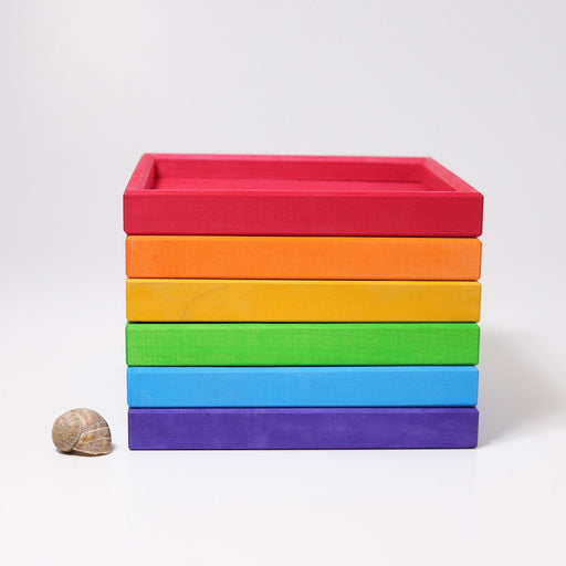 Grimm's Rainbow Frames - Loose Parts Play - Toypark