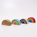 Wooden Building Blocks Grimm’s Rainbow Small Natural