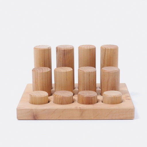 Grimm's Rollers Small Sorting Game Natural - Sorting Toy - Toypark