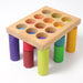 Wooden Building Blocks Grimm’s Rollers Small Sorting Game Rainbow