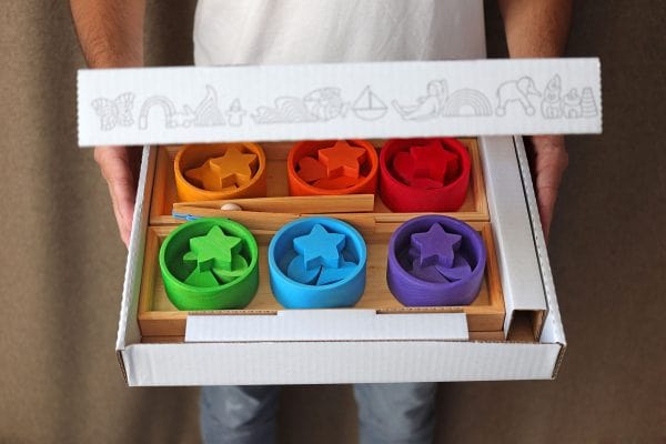 Wooden Toys Grimm’s Sorting Game