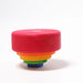 Wooden Building Blocks Grimm’s Stacking Bowls Red