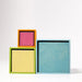 Wooden Building Blocks Grimm’s Stacking Boxes Large Pastel