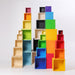 Wooden Building Blocks Grimm’s Stacking Boxes Large Pastel