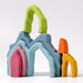 Wooden Building Blocks Grimm's Stacking Cave Arch