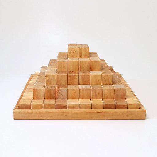 Stacking Toy Grimm’s Stepped Pyramid Large Natural