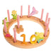 Wooden Toys Grimm’s Birthday Ring 16 Holes - Natural