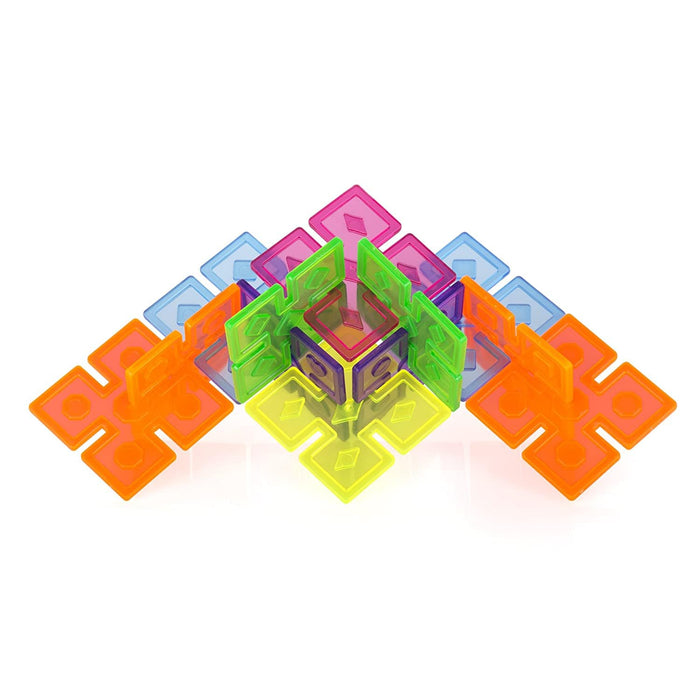 Building Blocks Guidecraft Interlox Squares - 96 pc. set