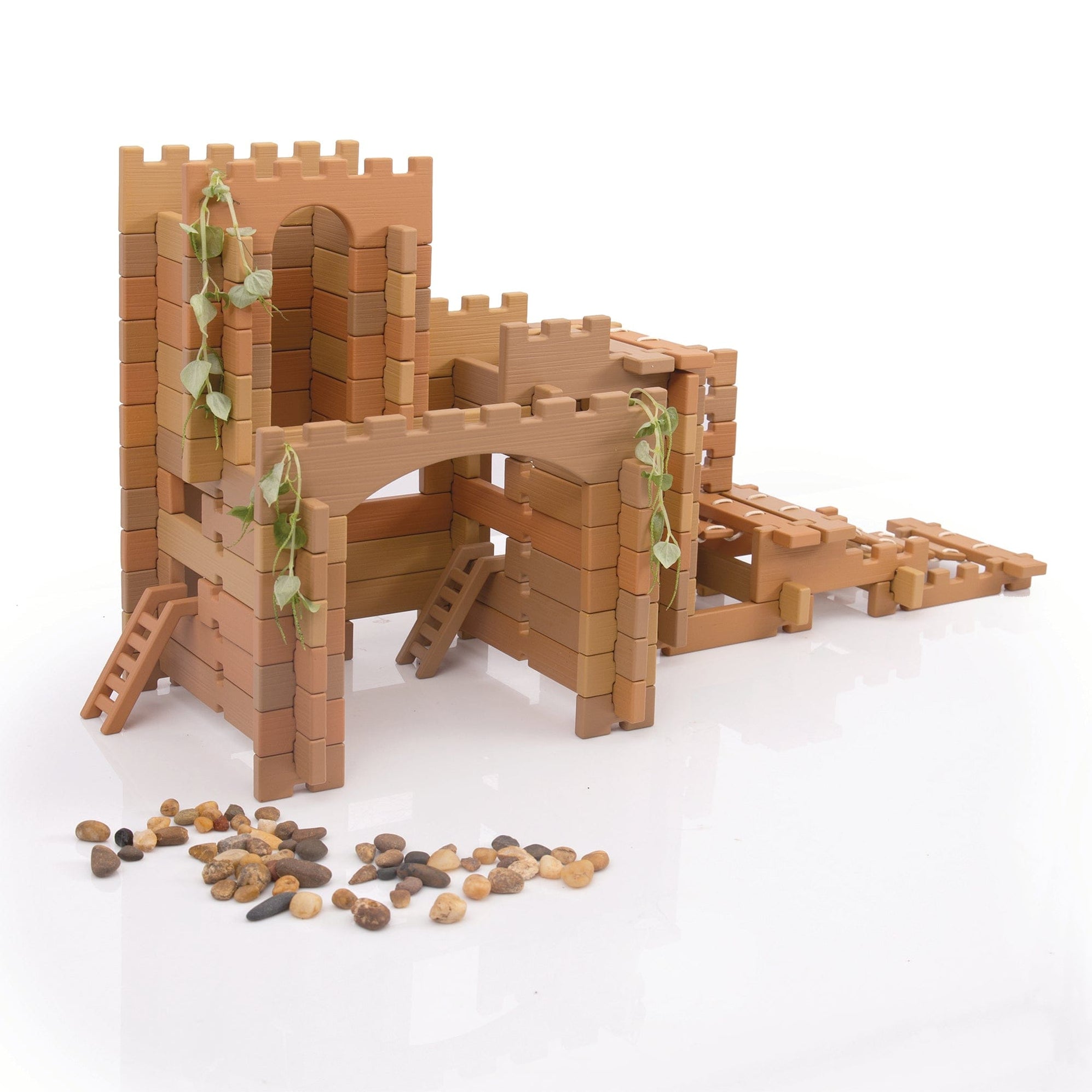 Guidecraft Tabletop Notch Blocks - Western 129 pc. Set — Toypark Australia