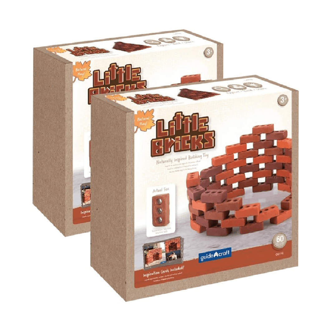 Guidecraft Little Bricks 120 Piece Set — Toypark Australia