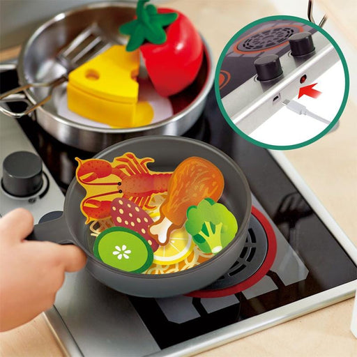 Hape Deluxe Kitchen with Fun Fan Stove