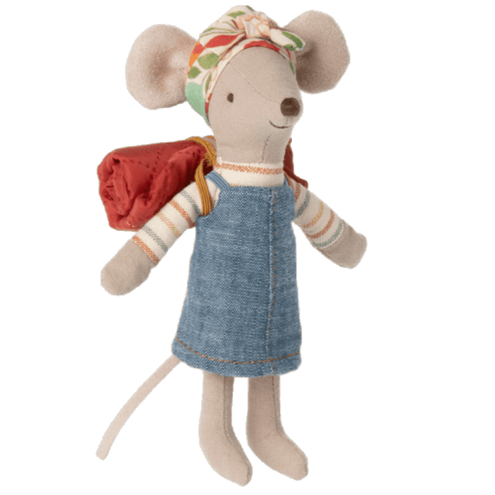 Dolls Toys Maileg Hiker Mouse Big Sister - 2022 New Item