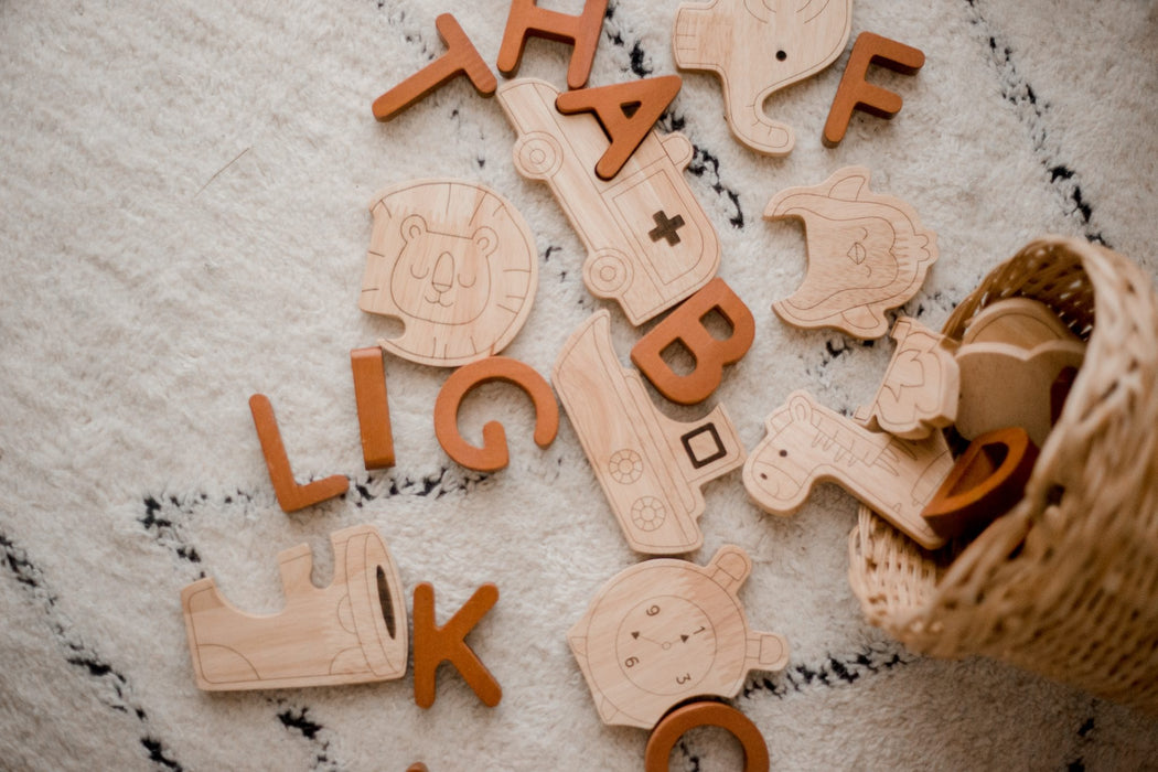 QToys Alphabet Jigsaw Set