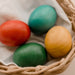 Wooden Toys QToys Rainbow Jumbo Eggs Set of 6 8936074265248