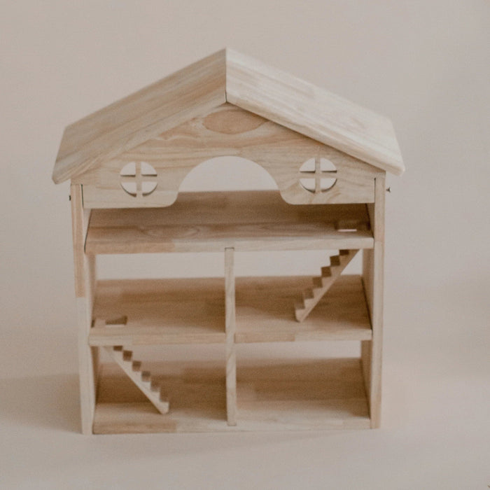Classic best sale wooden dollhouse