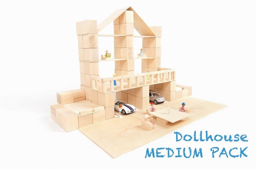 Wooden Toys Just Blocks Medium Pack 415926983267