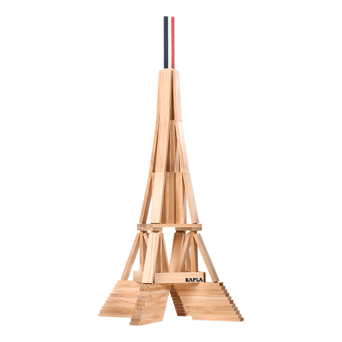 Wooden Building Blocks Kapla Eiffel Tower Box