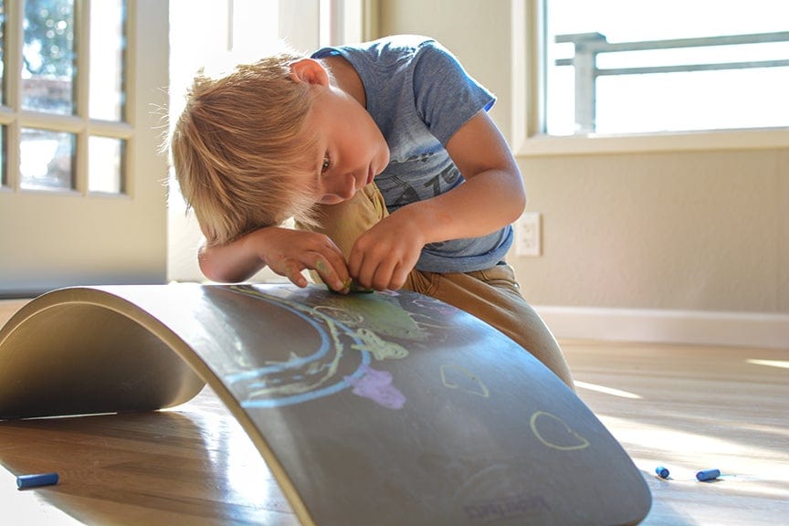 Balancing Board Kinderfeets Kinderboard Balance Board - Chalkboard