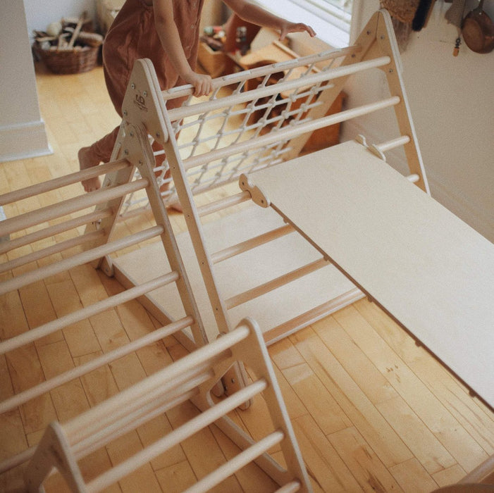 Kinderfeets Pikler Large Triple Climber Triangle — Toypark Australia