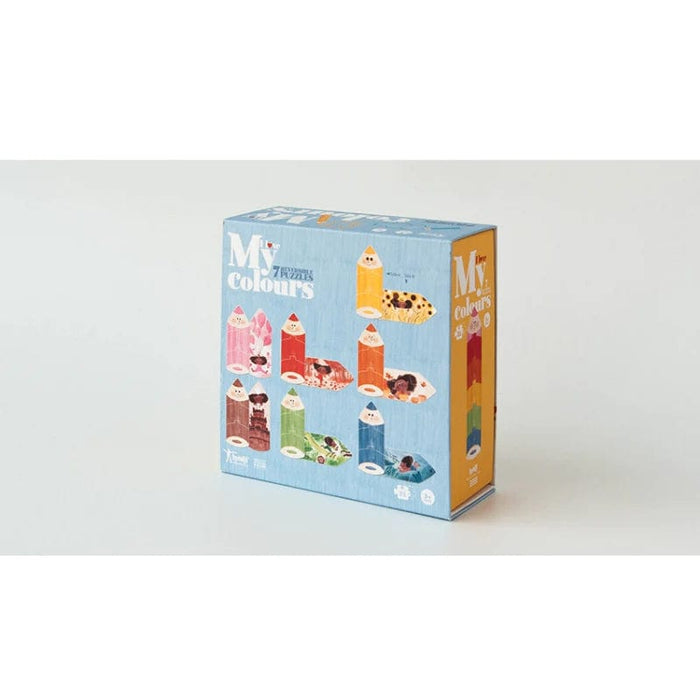 Puzzle Londji Reversible Puzzles - I Love My Colours
