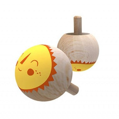 Activity Toy Londji Sun & Moon Magic Wooden Spinning Tops