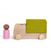 Wooden Car Lubulona Lime Truck 875886591337