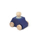 Wooden Toys Lubulona Car Blue with grey figure
