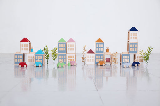 Lubulona Town Mega Set - Building Blocks - Toypark