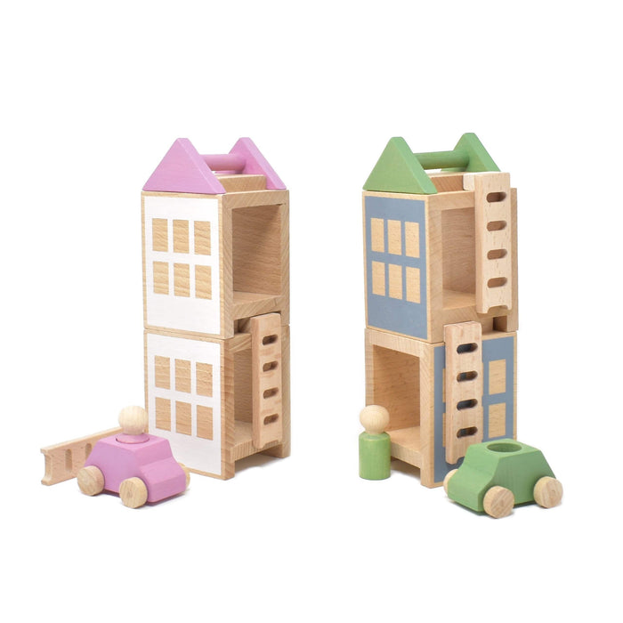 Wooden Toys Lubulona Town Spring City Maxi