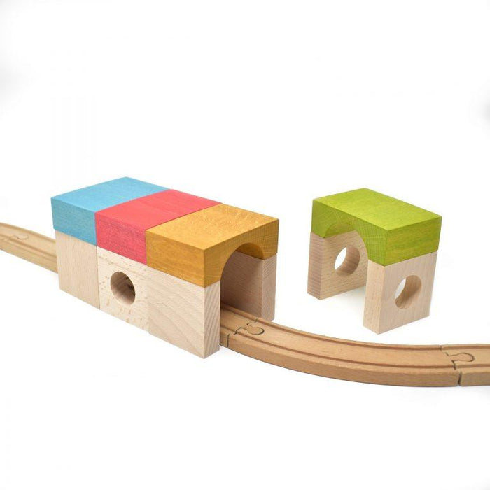 Wooden Toys Lubulona Tunnel blocks – Fontana