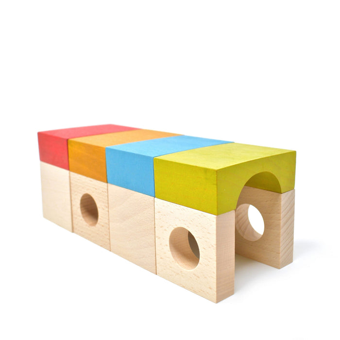 Wooden Toys Lubulona Tunnel blocks – Fontana double