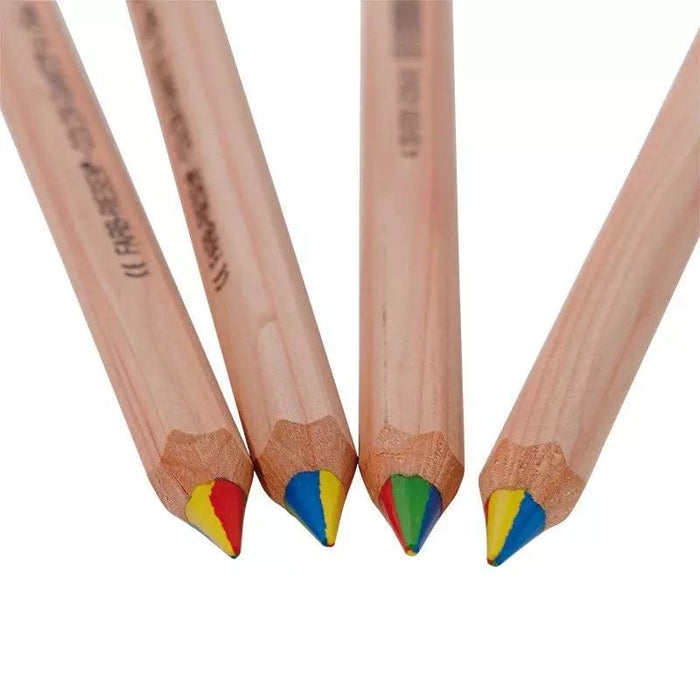 Art-Craft Lyra Pencils Color Giants 4-Color Hexagonal Box of 12