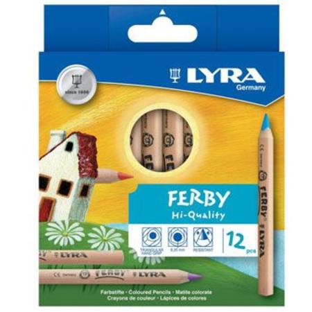 Art-Craft Lyra Ferby (short) Standard 12 Assorted Unlacquered