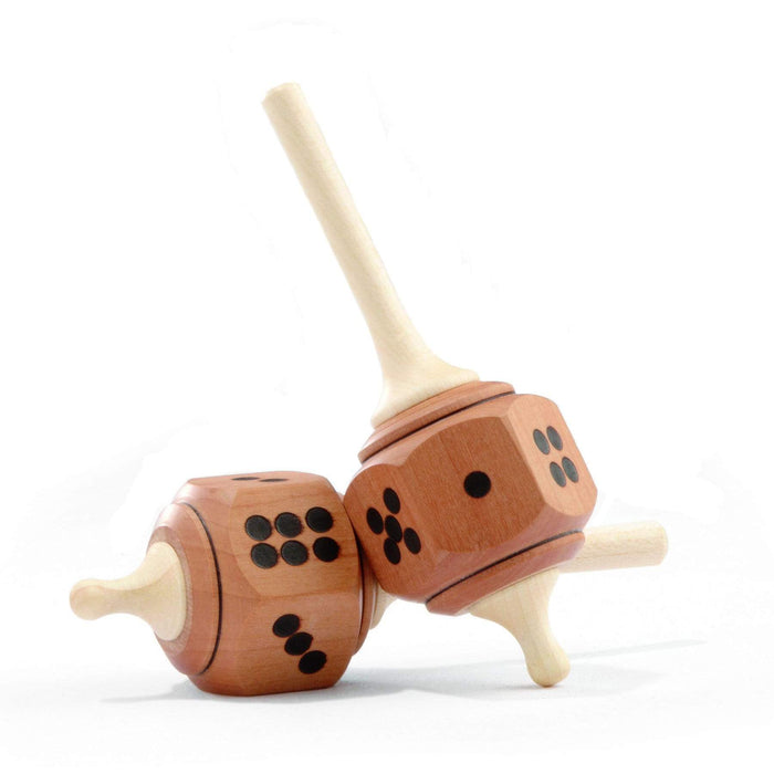 Wooden Toys Mader Dice Spinning Top