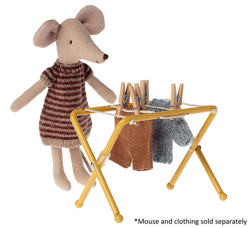 Maileg Drying Rack Mouse - Danish Doll House Furniture - Toypark