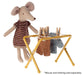 Doll House Furniture Maileg Drying Rack Mouse