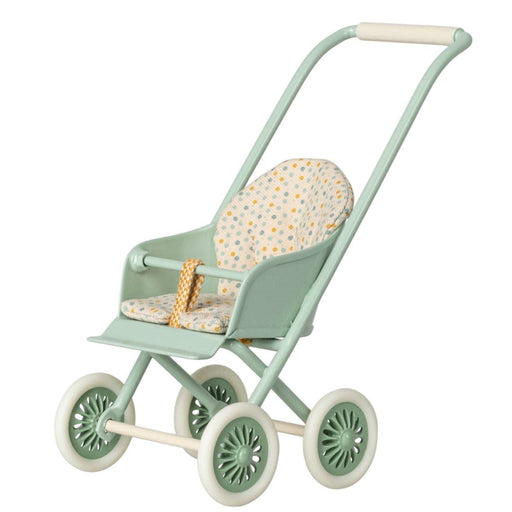 Doll House Furniture Maileg Stroller Micro Mint