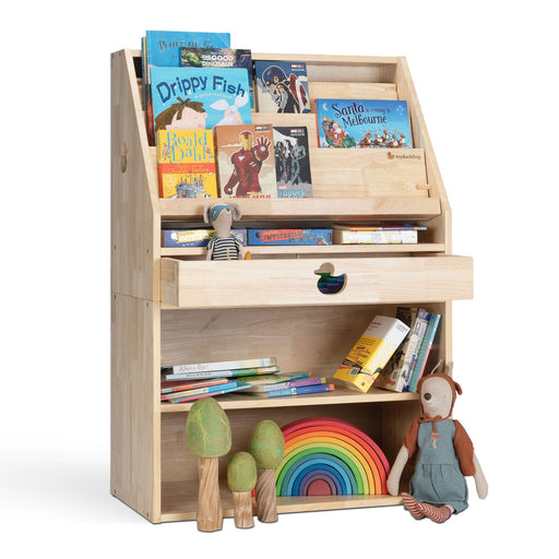 Kids Furniture My Duckling Solid Wood 2in1 Display Bookcase (Duck) 766099777970