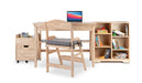 Kids Furniture My Duckling Solid Wood Adjustable Study Chair DK-SC-01