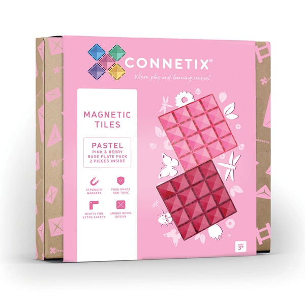 Magnetic Tiles Connetix Tiles 312 Piece Pastel Complete Bundle
