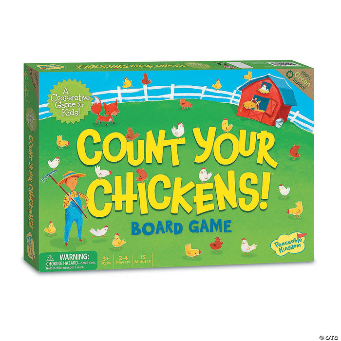 Book Peaceable Kingdom Game – Count your chicken 643356046782