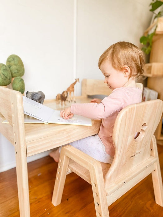 Kids Furniture Primary Adjustable Children's Table&Chair Set(Duck) 766099775730